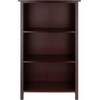 image:imageVerona 3 Section M Storage Shelf with 6 Foldable Beige Color Fabric BasketsNo Baskets