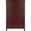 image:imageVerona 3 Section M Storage Shelf with 6 Foldable Beige Color Fabric BasketsNo Baskets