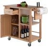 image:imageWinsome 89443 Douglas Cart Kitchen Natural 4252x1898x3535