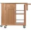 image:imageWinsome 89443 Douglas Cart Kitchen Natural 4252x1898x3535