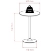 image:imageWinsome 93628 Spectrum Dining Black28 in