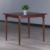 image:imageWinsome 94736 Mornay Dining Table Walnut 35 square  Sturdy amp Stylish Rectangular Table for Eating amp Working in Office Kitchen Dining Room Classic Home Decor Furniture
