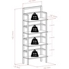 image:imageWinsome Aiden 4Tier Wide Bakers Rack 71 High 30 Wide Coffee