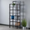 image:imageWinsome Aiden 4Tier Wide Bakers Rack 71 High 30 Wide Coffee