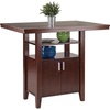 image:imageWinsome Albany High Dining Table Walnut 2992 in x 4173 in x 3583 in