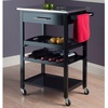 image:imageWinsome Anthony Kitchen Black 252W x 3378H x 1638D