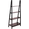 image:imageWinsome Beech Wood 4Tier AFrame Shelf Dark Espresso 92428