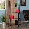 image:imageWinsome Beech Wood 4Tier AFrame Shelf Dark Espresso 92428