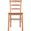 image:imageWinsome Benjamin Ladder Back Chair Set of 2 Walnut  Classic Backed Kitchen amp Dining Room Chairs Simple amp Elegant Home Seating Solution Great for Office Hallway BedroomLight Oak