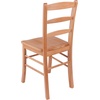 image:imageWinsome Benjamin Ladder Back Chair Set of 2 Walnut  Classic Backed Kitchen amp Dining Room Chairs Simple amp Elegant Home Seating Solution Great for Office Hallway BedroomLight Oak