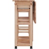 image:imageWinsome Burnett SpaceSaver Table Set with 2 TuckAway Stools 33 High 30 Wide NaturalBeech