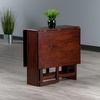 image:imageWinsome Clara Foldable Dining Table 47 Wide 30 High Walnut