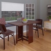 image:imageWinsome Clara Foldable Dining Table 47 Wide 30 High Walnut
