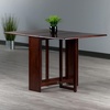 image:imageWinsome Clara Foldable Dining Table 47 Wide 30 High Walnut
