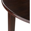 image:imageWinsome Clayton Round Double Drop Leaf Dining Table  Sturdy amp Stylish Foldable Table for Eating amp Working in Kitchen Dining Room Classic Home Decor FurnitureSolid