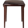 image:imageWinsome Clayton Round Double Drop Leaf Dining Table  Sturdy amp Stylish Foldable Table for Eating amp Working in Kitchen Dining Room Classic Home Decor FurnitureSolid