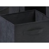 image:imageWinsome Fabric Capri Foldable Basket Beige 6Pack 82611  Foldable Organizer Baskets for Toys Clothes Sheets Craft Supplies Home amp Office Storage and Organization ContainersBlack