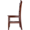 image:imageWinsome Groveland 3Pc Set Dining Table with XBack Chairs Walnut Finish