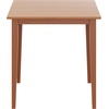 image:imageWinsome Groveland Wooden Square Dining Table Walnut 29  Practical amp Elegant Table for Eating Study Work Sturdy Furniture for Kitchen Dining Room Office EntrywayLight Oak