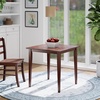 image:imageWinsome Groveland Wooden Square Dining Table Walnut 29  Practical amp Elegant Table for Eating Study Work Sturdy Furniture for Kitchen Dining Room Office EntrywayWalnut
