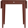 image:imageWinsome Hamilton Double Drop Leaf Dining Table with Drawer for Dining Room 29 Walnut