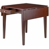 image:imageWinsome Hamilton Double Drop Leaf Dining Table with Drawer for Dining Room 29 Walnut