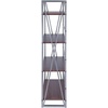 image:imageWinsome Isa 5Tier Shelf Graphite and WalnutWalnutGraphite