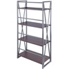 image:imageWinsome Isa 5Tier Shelf Graphite and WalnutWalnutGraphite