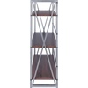 image:imageWinsome Isa 5Tier Shelf Graphite and WalnutWalnutGraphite