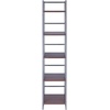 image:imageWinsome Isa 5Tier Shelf Graphite and WalnutWalnutGraphite