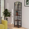 image:imageWinsome Isa 5Tier Shelf Graphite and WalnutWalnutGraphite