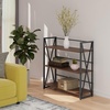 image:imageWinsome Isa 5Tier Shelf Graphite and WalnutWalnutGraphite