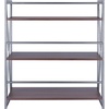 image:imageWinsome Isa 5Tier Shelf Graphite and WalnutWalnutGraphite