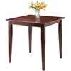 image:imageWinsome Kingsgate Dining Table Walnut 29  Sturdy amp Stylish Rectangular Table for Eating amp Working in Office Kitchen Dining Room Classic Home Decor Furniture