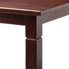 image:imageWinsome Kingsgate Dining Table Walnut 29  Sturdy amp Stylish Rectangular Table for Eating amp Working in Office Kitchen Dining Room Classic Home Decor Furniture