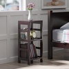 image:imageWinsome Leo 3Tiered Ladder Shelves Modern amp Practical Open Display Bookshelves for Living Room Den Office Bedroom Functional Home Decor Furniture2 Tier Narrow