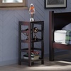 image:imageWinsome Leo 3Tiered Ladder Shelves Modern amp Practical Open Display Bookshelves for Living Room Den Office Bedroom Functional Home Decor Furniture2 Tier Narrow