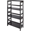 image:imageWinsome Leo 3Tiered Ladder Shelves Modern amp Practical Open Display Bookshelves for Living Room Den Office Bedroom Functional Home Decor Furniture3 Tier Wide