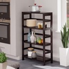 image:imageWinsome Leo 3Tiered Ladder Shelves Modern amp Practical Open Display Bookshelves for Living Room Den Office Bedroom Functional Home Decor Furniture3 Tier Wide
