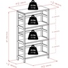 image:imageWinsome Leo 3Tiered Ladder Shelves Modern amp Practical Open Display Bookshelves for Living Room Den Office Bedroom Functional Home Decor Furniture3 Tier Wide