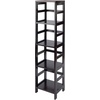 image:imageWinsome Leo 3Tiered Ladder Shelves Modern amp Practical Open Display Bookshelves for Living Room Den Office Bedroom Functional Home Decor Furniture4 Tier Narrow