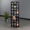 image:imageWinsome Leo 3Tiered Ladder Shelves Modern amp Practical Open Display Bookshelves for Living Room Den Office Bedroom Functional Home Decor Furniture4 Tier Narrow