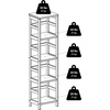 image:imageWinsome Leo 3Tiered Ladder Shelves Modern amp Practical Open Display Bookshelves for Living Room Den Office Bedroom Functional Home Decor Furniture4 Tier Narrow