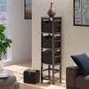 image:imageWinsome Leo 3Tiered Ladder Shelves Modern amp Practical Open Display Bookshelves for Living Room Den Office Bedroom Functional Home Decor Furniture4 Tier Narrow