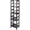 image:imageWinsome Leo 3Tiered Ladder Shelves Modern amp Practical Open Display Bookshelves for Living Room Den Office Bedroom Functional Home Decor Furniture4 Tier Narrow