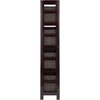 image:imageWinsome Leo 3Tiered Ladder Shelves Modern amp Practical Open Display Bookshelves for Living Room Den Office Bedroom Functional Home Decor Furniture4 Tier Narrow