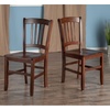 image:imageWinsome Madison Seating Walnut Medium  Classic Backed Kitchen amp Dining Room Chairs Simple amp Elegant Home Seating Solution Great for Office Hallway Bedroom