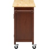 image:imageWinsome Marissa Kitchen Cart Walnut