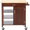 image:imageWinsome Marissa Kitchen Cart Walnut