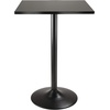 image:imageWinsome Obsidian 3Pc Square Counter Height Table with 2 Adjustable Air Lift Stools Black